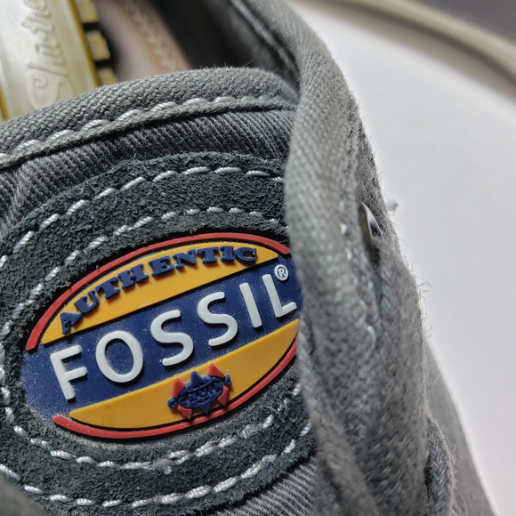 Fossil Phillip Canvas Ox Men's Shoes Suede Sz 9 - Picture 5 of 8